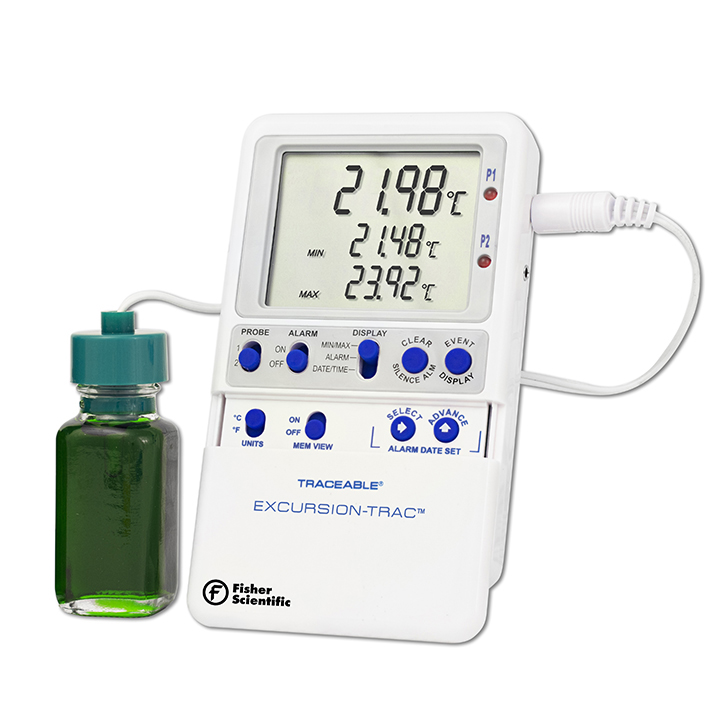 Fisherbrand™ Traceable™ Excursion-Trac冷蔵/冷凍庫用データログ温度計