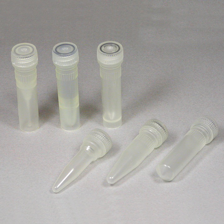 ギザ付スクリューキャップチューブ