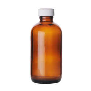 Fisherbrand セーフコート褐色細口瓶