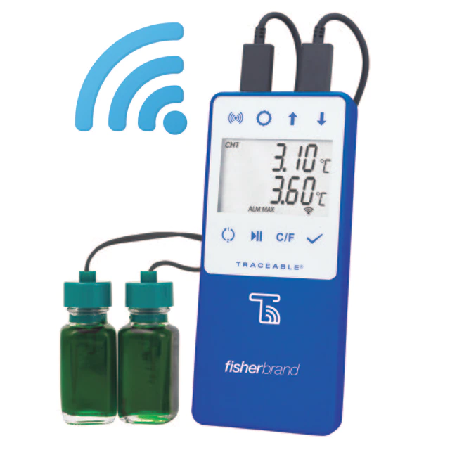 Fisherbrand™TraceableLIVE™ WiFiデータログ温度計