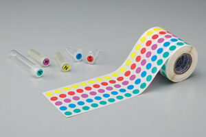 凍結保存用丸ラベル