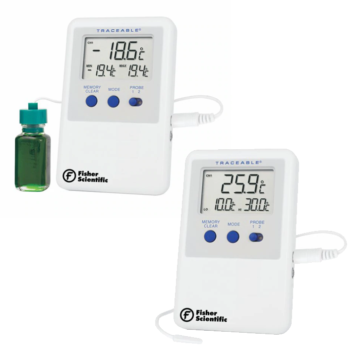 Fisherbrand™ Traceable™e 冷蔵/冷凍庫用温度計 Ultra